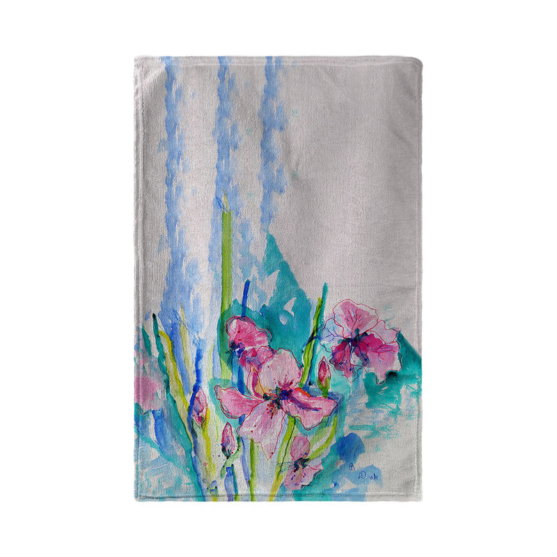 Serviette de thé iris