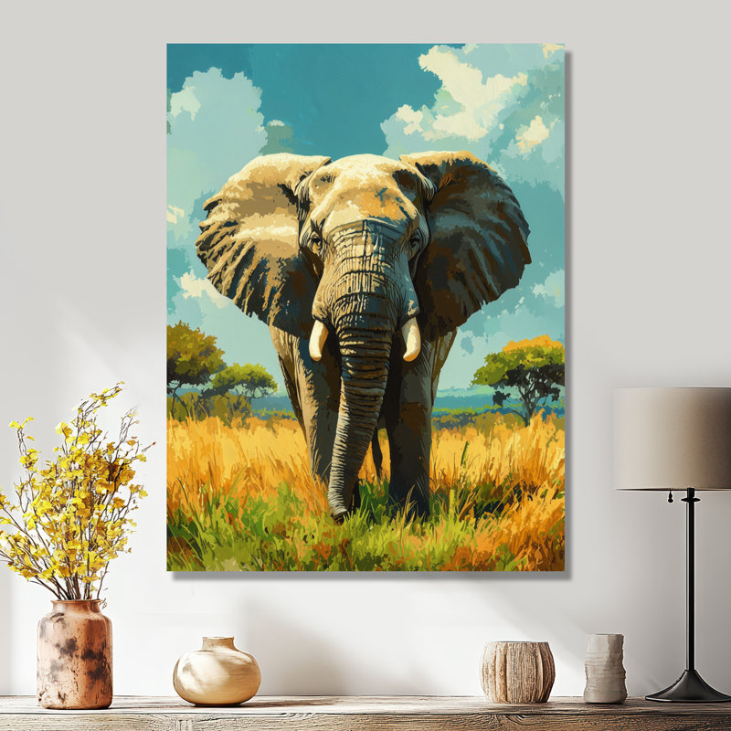 Inman - Animals Wall Art Prints, H 20 po x l 12 po, Toile tendue, Ne s’applique pas