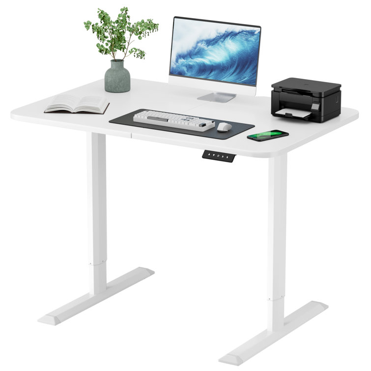 The Twillery Co.® Pilar Electric Height Adjustable Standing Desk & Reviews