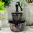 Akeena Outdoor Waterfall Fountain