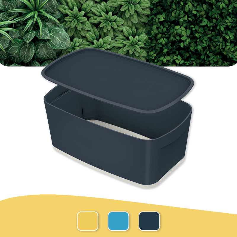 Cosy Polysterene Storage Bin, Grey