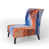 Orange/bleu est en rupture de stock sélectionné