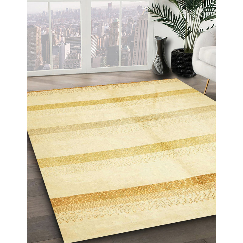 Tapis abstrait moderne 5595, Carré 8 pi