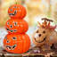 Présentoir lumineux à 3 niveaux d'Halloween