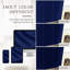 100% Polyester Blackout Pencil Pleat Room Darkening Curtains-119206167-119206175