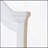 Estrella White Finish Mirror