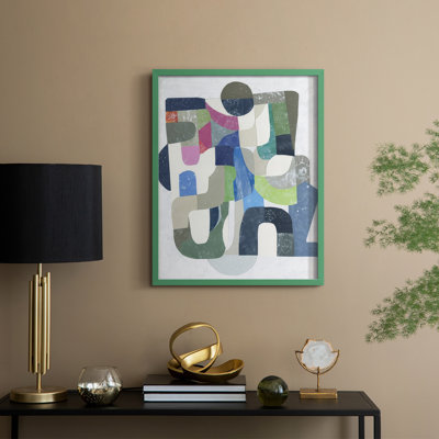 «Cucumber Slumber II», reproduction encadrée - bois massif