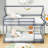 Dealba Twin Over Twin Wooden House-Shaped Bunk Bed With Ladder And Guardrails-1509370509