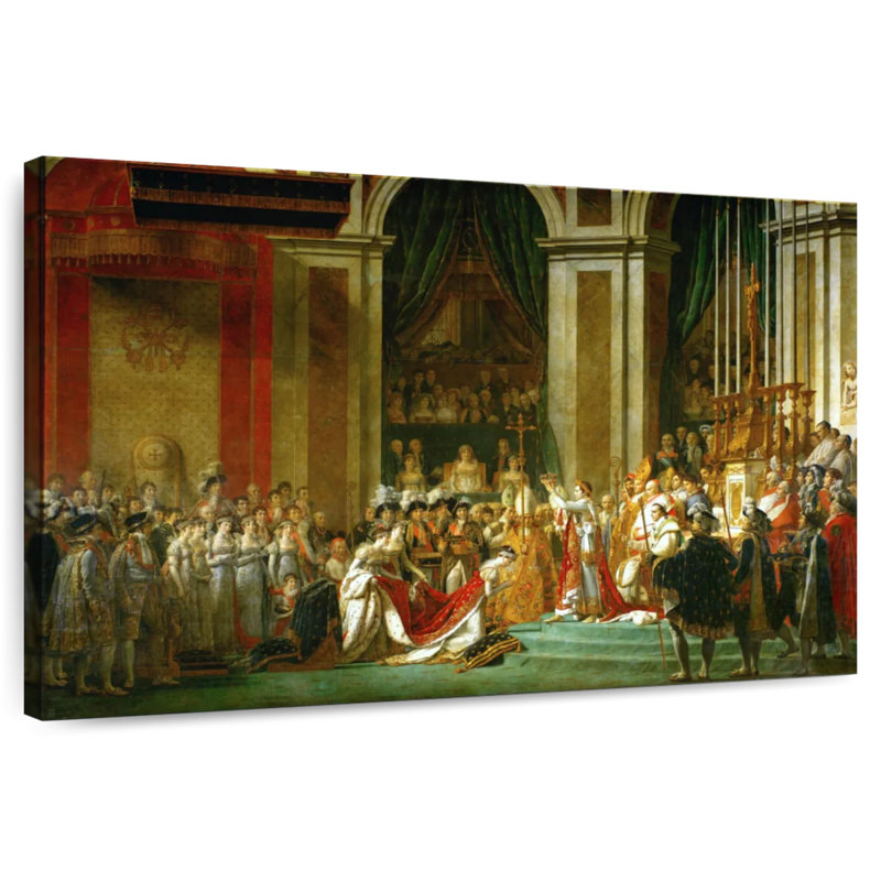 Keiri The Coronation Of Napoleon, 8" H x 12" W