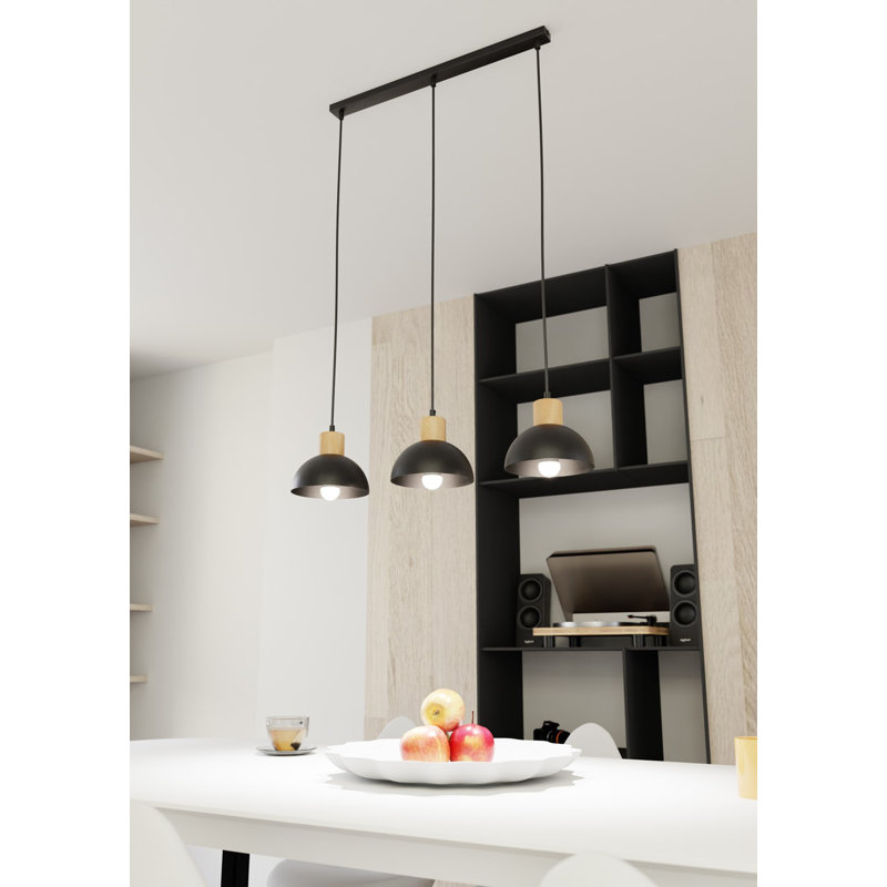 Samon 3 - Light Pendant, Matte Black