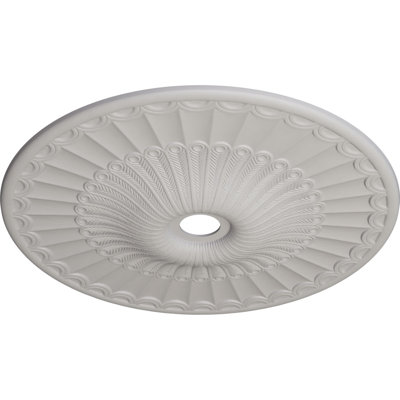36 po x P 5/8 po x P 3 5/8 po x P 2 3/8 po P médaillon Galveston (convient aux auvents jusqu'à 4 3/4 po)