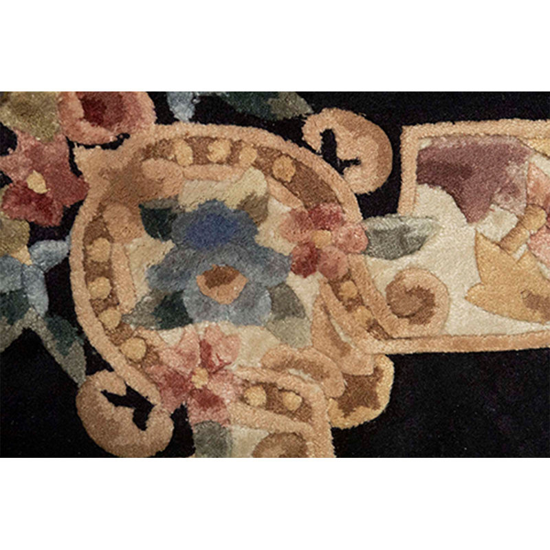 Castilian II Oriental Area Rug in Black/Brown