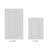 Lux Premium 100% Cotton 2 Piece Bath Rug Sets, Machine Washable, Super Absorbent & Tufted Weave Reversible Bath Mat for Bathroom, Shower, and Tub, Oeko-Tex Certified Bathroom Rugs-2043634117-2119477674