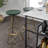 Melster 30" Modern Industrial Metal Backless Circular Bar Stool-1062454572