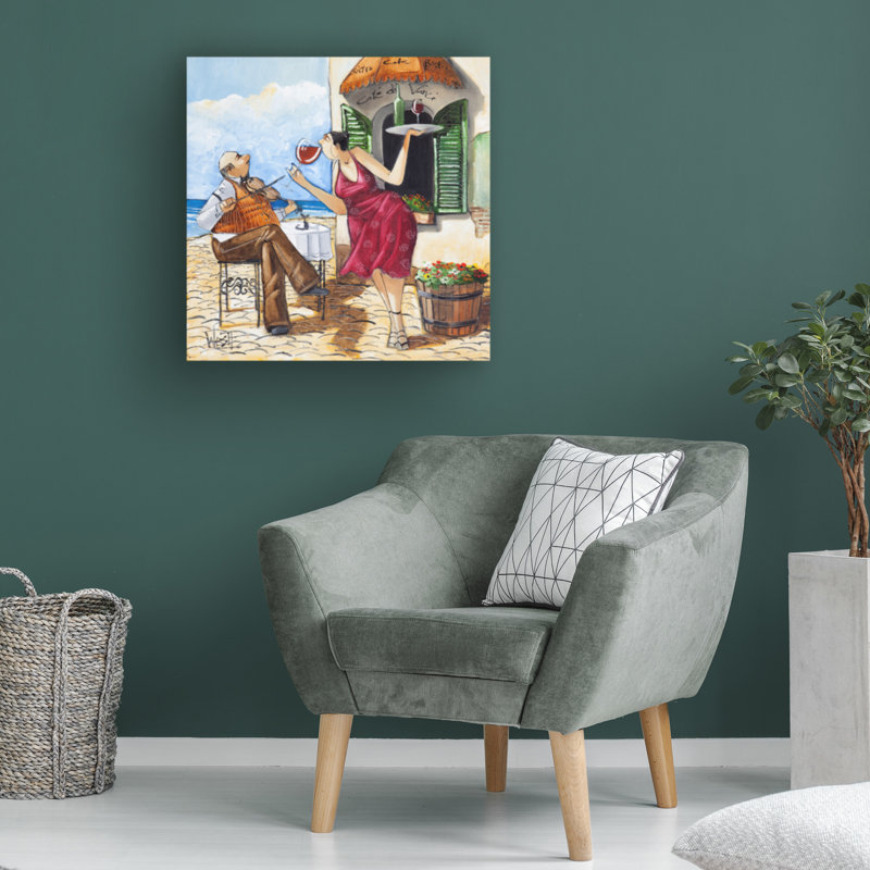 Art sur toile «Bachelo», H 18 po x l 18 po