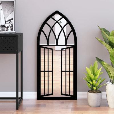 Ville Metal Flat Wall Mirror