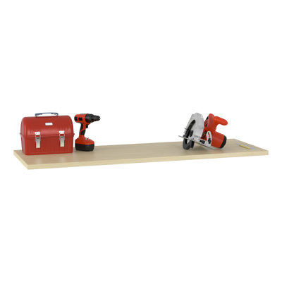 ProGarage 53.6" W x 18.2" D Wood Workbench Top