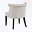 Chaise d'appoint rembourrée avec pieds robustes-1346682874