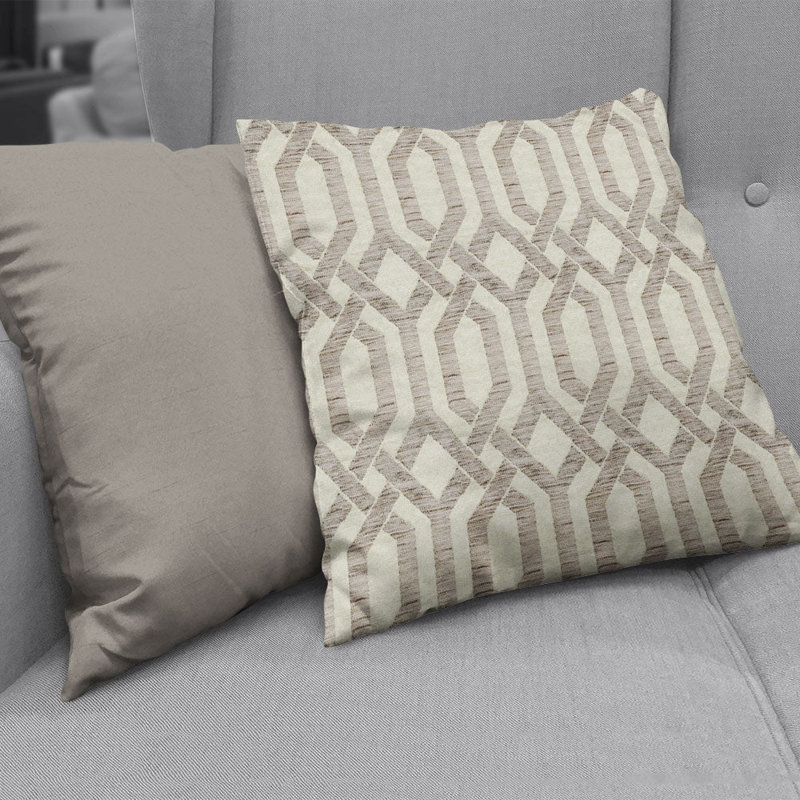 Tissu jacquard tissé Abbeyshea Harrison par The Yard, Mastic