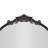 Round Metal Accent Mirror
