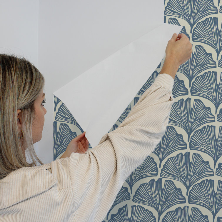 16.5' L x 20.5" W Peel and Stick Wallpaper Roll