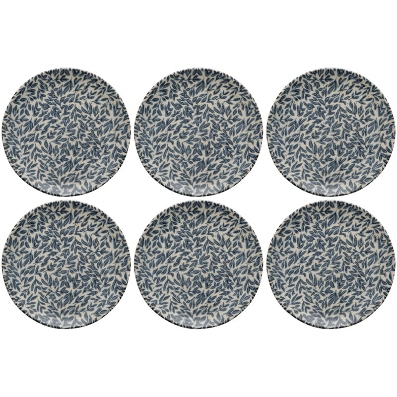 Set of 6 Myrtle Element Appetizer Plate
