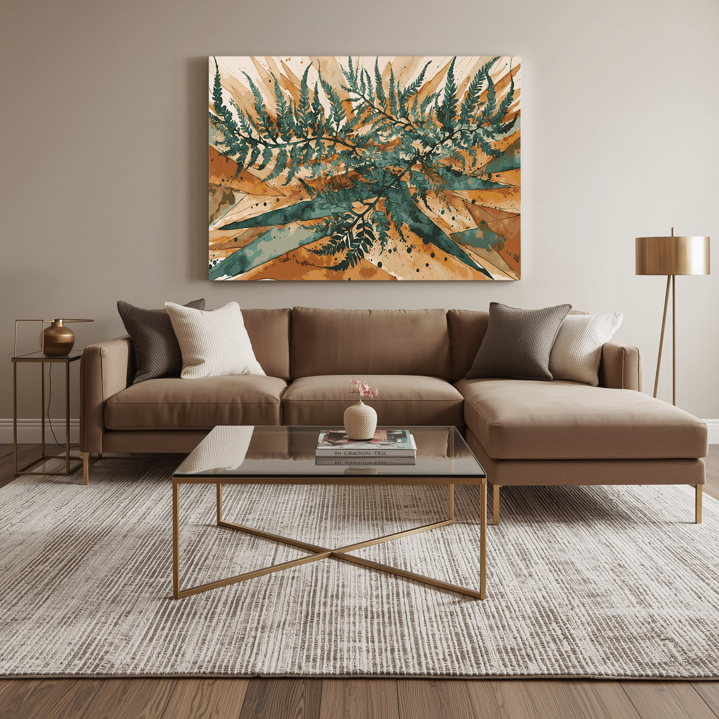Dakota Fields Southwestern Plants Desert Fern 159 Green Canvas Wall Art ...