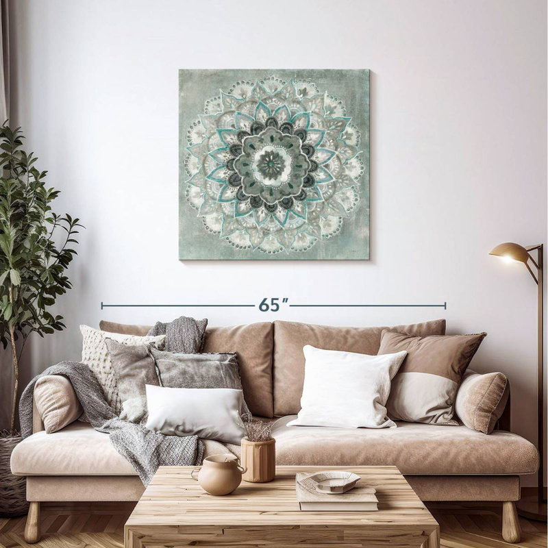 Bleu sarcelle Sunburst, H 36 po x l 36 po