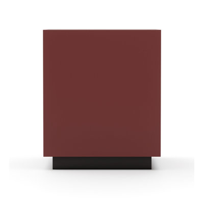 Cocktail Couture Sq End Tbl Rouge
