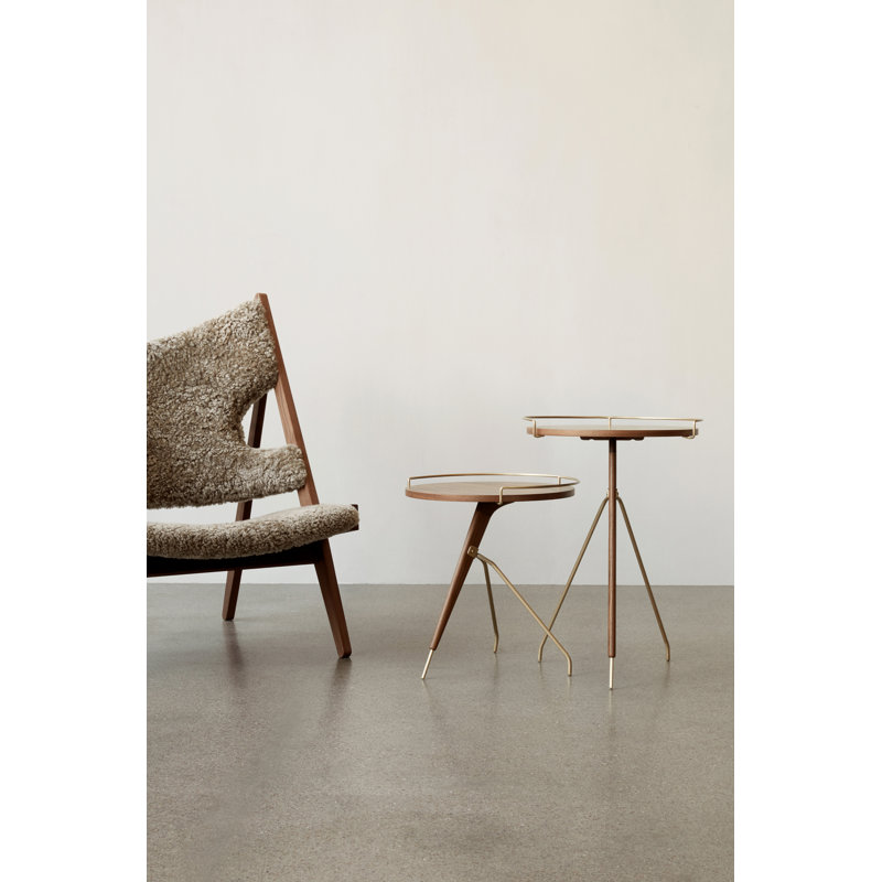 Umanoff Solid Wood End Table, 17.7" H x 17" W x 17" D
