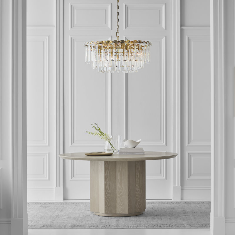 Arden Chandelier, Aged Iron, 14.76" H x 16.13" W x 16.13" D