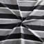 Marina Decoration Home Bedding Bedroom essentials Cooling Soft Silky Zipper All Season 3 Pieces Rayon from Bamboo Printed Duvet Cover Set with 2 Pillowcases, Black Grey Stripes Pattern King Size-2065619632