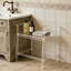 Tabouret de douche en acrylique transparent