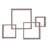 Intersecting Cube Accent Wall Shelf-49979996