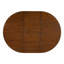 Table de salle à manger ronde en bois, table extensible avec rallonge amovible pour la salle à manger et le salon