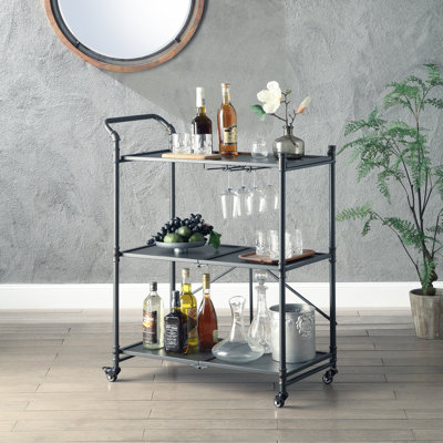 Metal Bar Cart