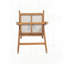 Tabouret de bar en plastique crème-1069750206