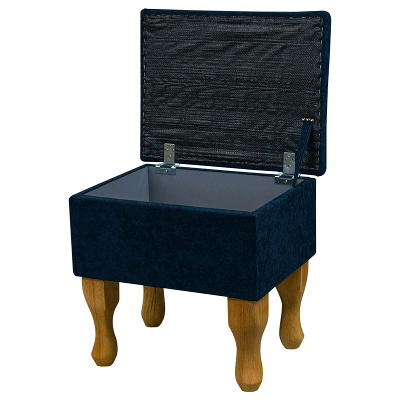 Solid + Manufactured Wood Accent Stool