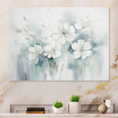 Blue Botanical Oasis II - Abstract Botanicals Metal Wall Decor