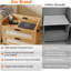 59.9cm W Manufactured Wood Bedside Table-1239542846