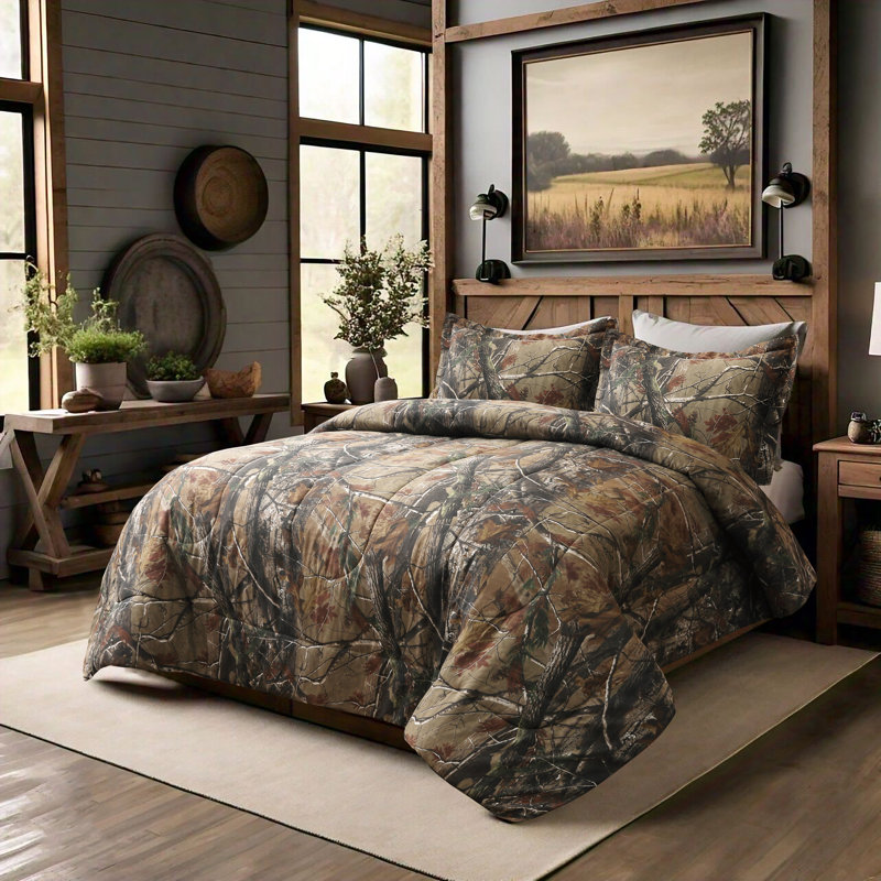 Ensemble d'édredon tout-terrain Realtree Camo, Grand lit