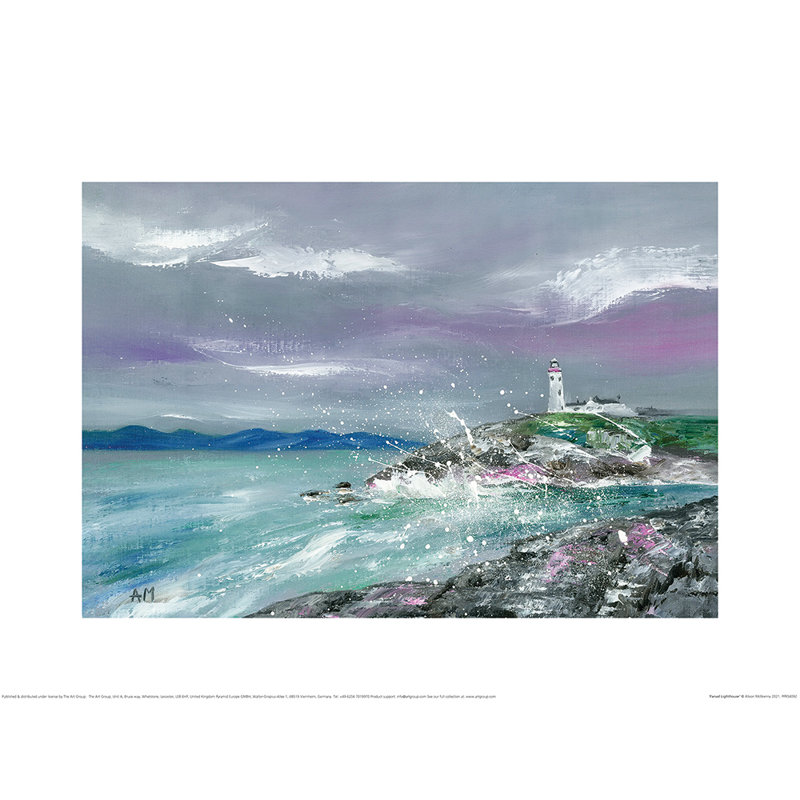 Fanad Lighthouse 1 Piece Painting, 30cm H x 40cm W x 0.1cm D