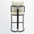 26'' Boucle Counter Stools With Backrest & Metal Frame, Modern Upholstered Bar Chairs For Kitchen Island-115464523
