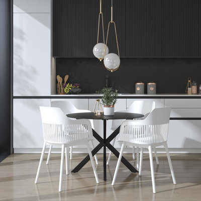 Patio Dining Armchair with Cushion