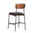Bridgestone Upholstered Counter Stool with Metal Frame-1482371582