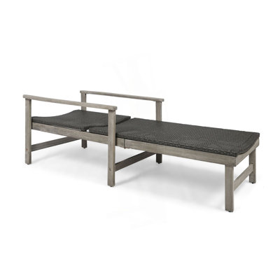 Chaise longue d'extérieur, chaise longue d'extérieur