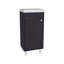Meuble-lavabo autoportant Rivera avec une porte, deux tablettes, une base de lavabo, -1067774037