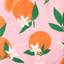 Ensemble de gants de cuisine KATE SPADE New York Squeeze The Day, 7 po x 13 po, orange
