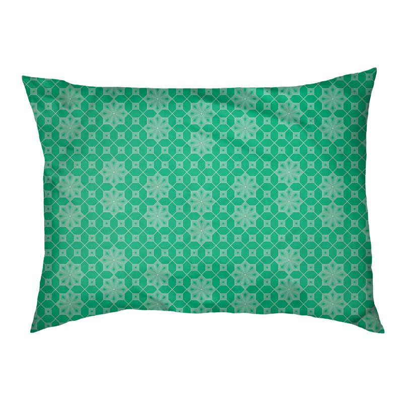 Coussin pour chien Byrge, Vert, Grand (l 42,5 po x P 32,5 po x H 14 po)