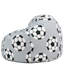 Kids Football Print Classic Bean Bag, Multicolour